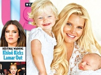 Jessica Simpson ukázala svoje dve roztomilé ratolesti, dcérku Maxwell a nedávno narodeného synčeka Acea na titulnej strane známeho magazínu.