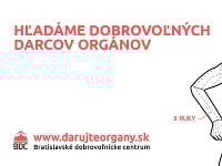 BDC hľadá dobrovoľných darcov orgánov BDC hľadá dobrovoľných darcov orgánov