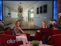 Céline Dion v šou moderátorky Ellen DeGeneres ukázala fotky svojho prepychového sídla.