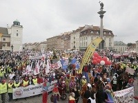 Protesty v Poľsku