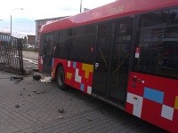 Havária autobusu v Bratislave