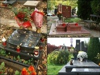 Hroby mužov podsvetia: Výstredné i všedné