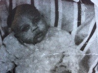 Takto vyzeral Ibrahim Maiga ako bábätko. 