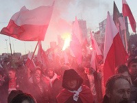 Po zrážkach vo Varšave zadržali už 39 výtržníkov