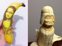 Aj banány môžu byť umeleckým dielom
