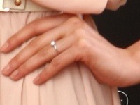 Na ruke Veroniky Husárovej sa jagá snubný prsteň.