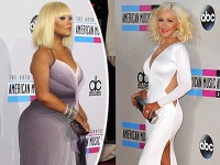 Christina Aguilera od minuloročného odovzdávania amerických hudobných cien výrazne schudla a opeknela.