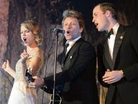 Taylor Swift, Jon Bon Jovi a princ William
