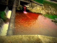Červená rieka vydesila Myjavu