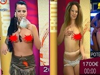V sexi kvíze sa vyzliekajú Linda Drevenková z VyVolených a aj Viera (vpravo) z Hotelu Paradise. V sexi kvíze sa vyzliekajú Linda Drevenková z VyVolených a aj Viera (vpravo) z Hotelu Paradise.