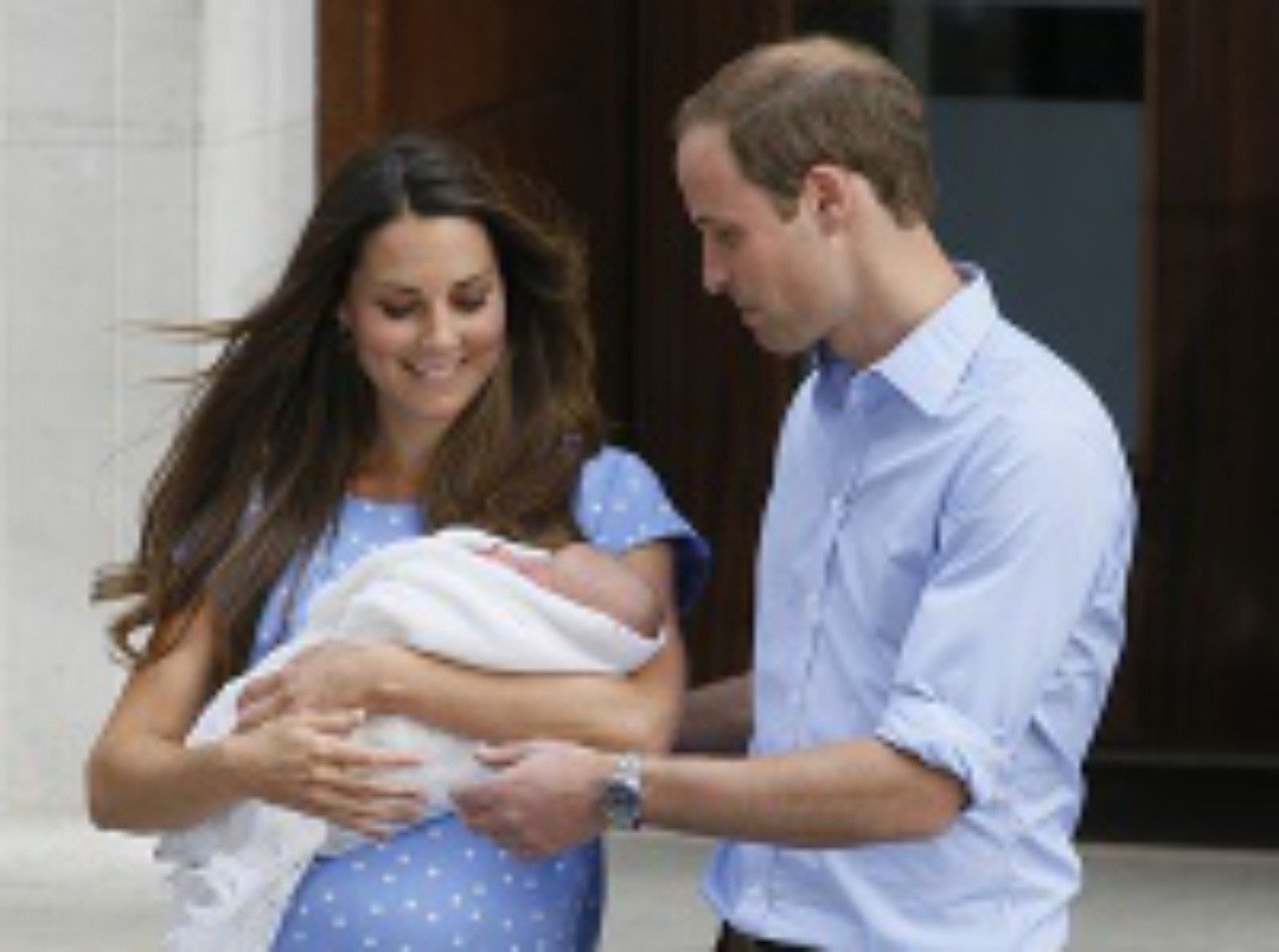 Kate Middleton s manželom Williamom a synom Georgeom