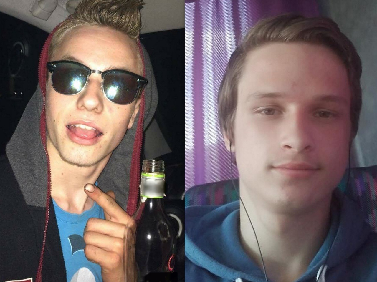 Vľavo obvinený Michal, vpravo jeho kamarát Tomáš, ktorý podľahol zraneniam po streľbe.