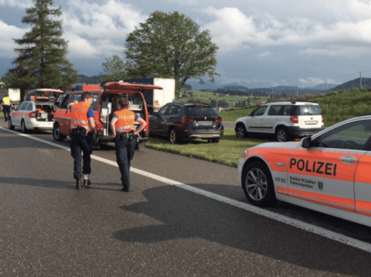 Nehoda vo Švajčiarsku