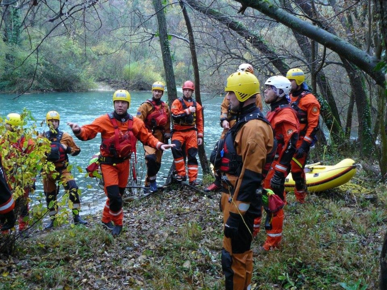 Ilustračné foto chorvátskych záchranárov.