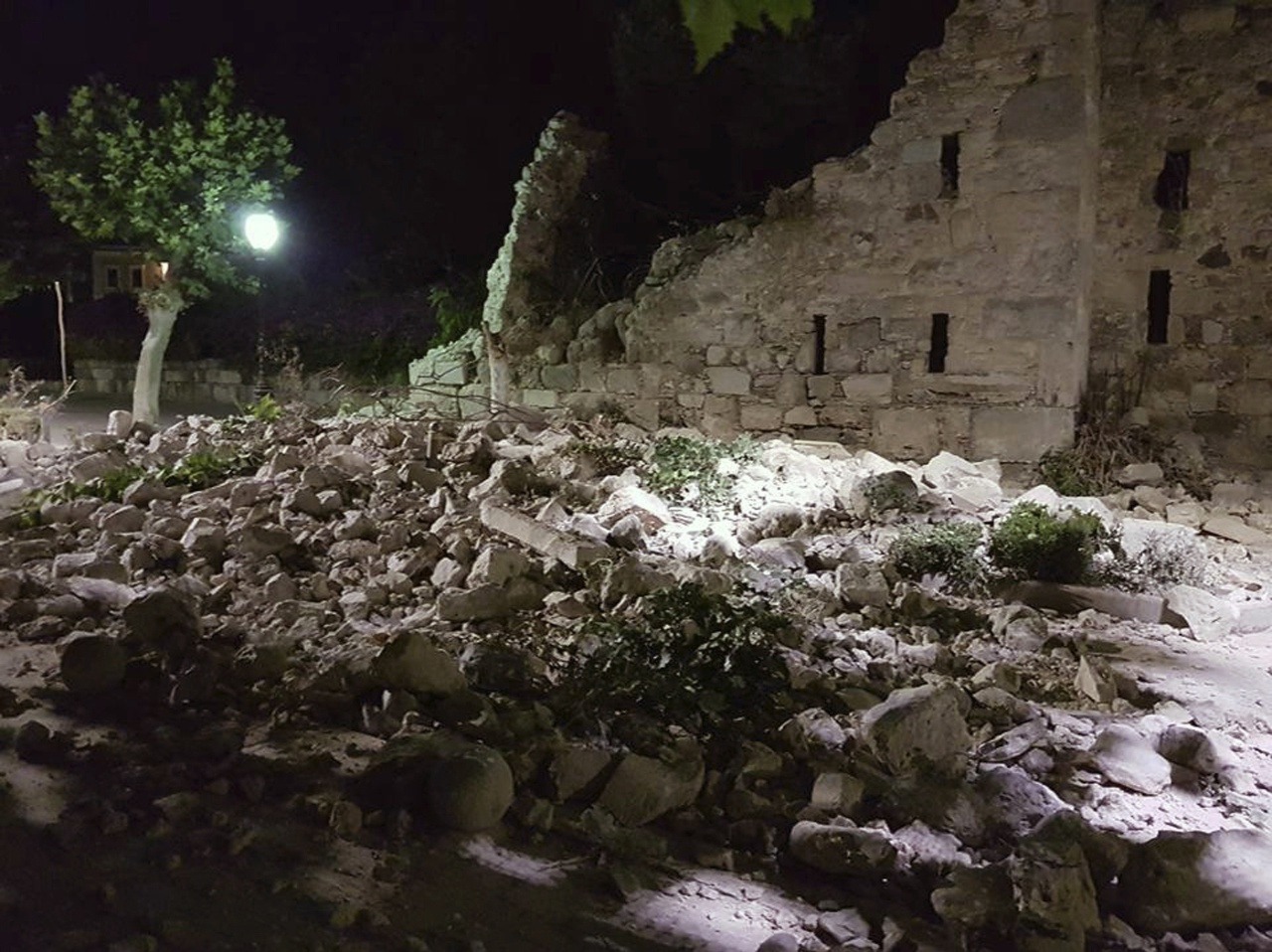 Zemetrasenie na ostrove Kos.
