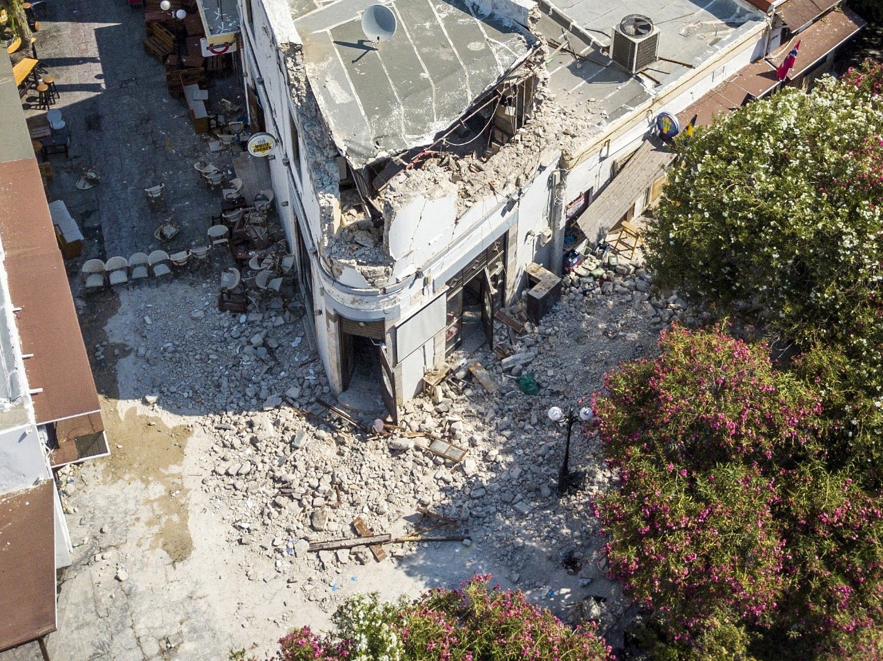 Zemetrasenie na ostrove Kos