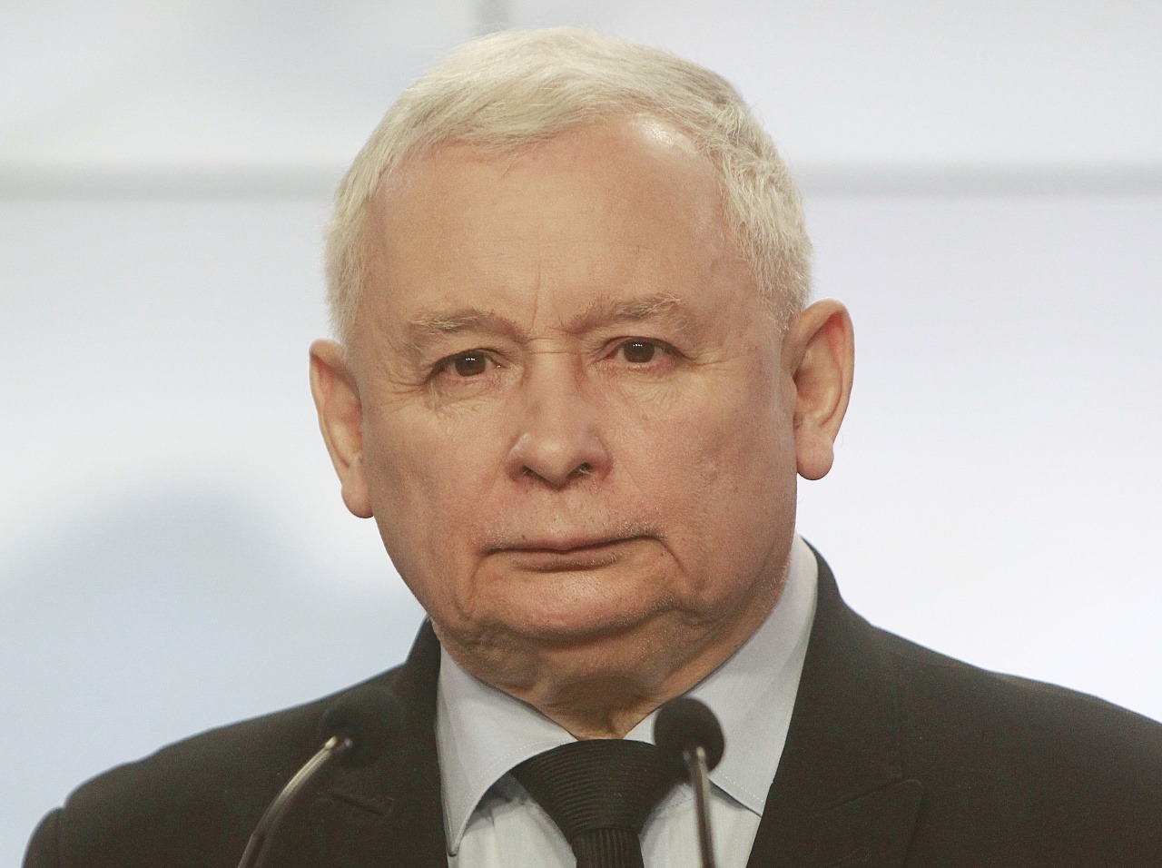 Predseda konzervatívnej poľskej politickej strany Právo a Spravodlivosť Jaroslaw Kaczynski