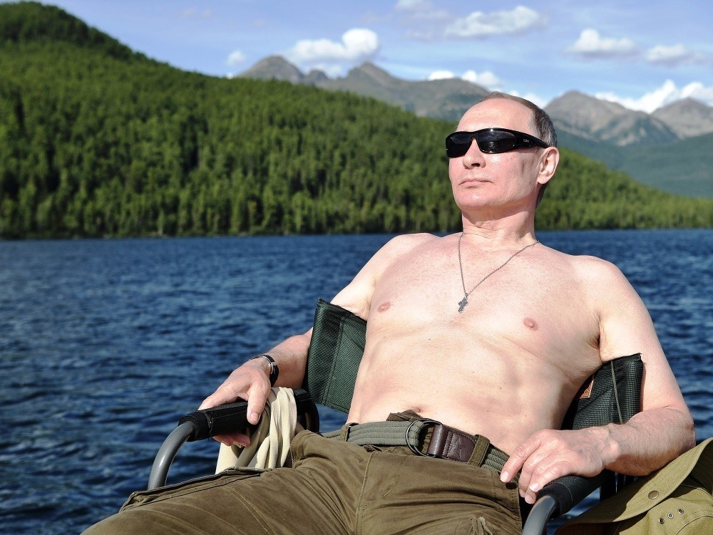 Vladimir Putin na Sibíri