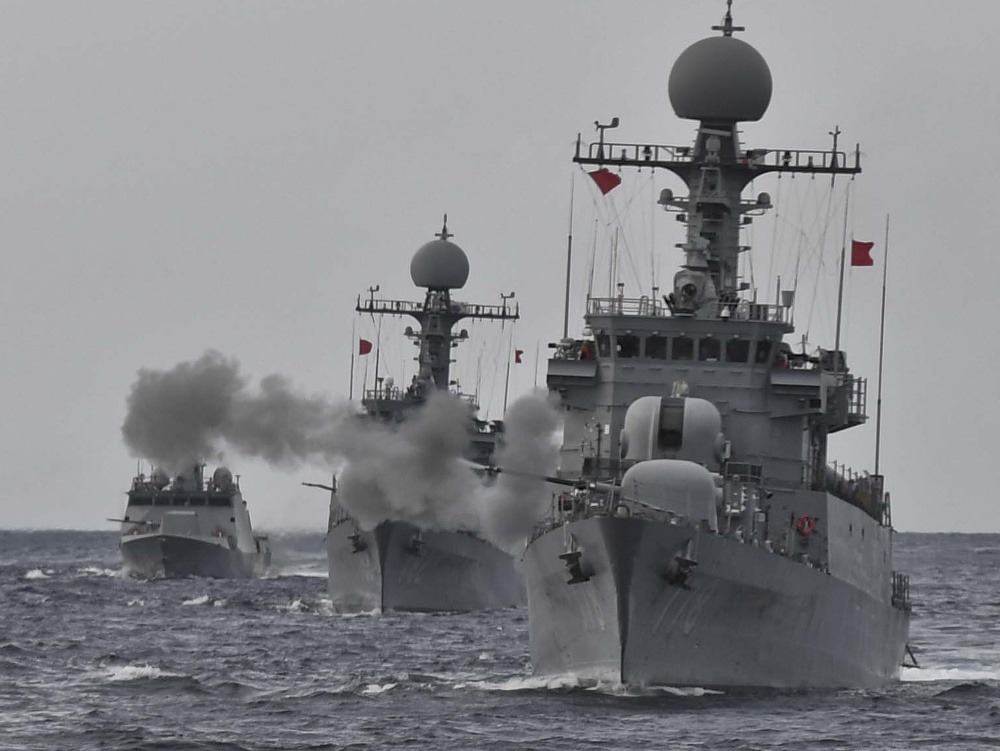Vojnové lode námorníctva Južnej Kórey.