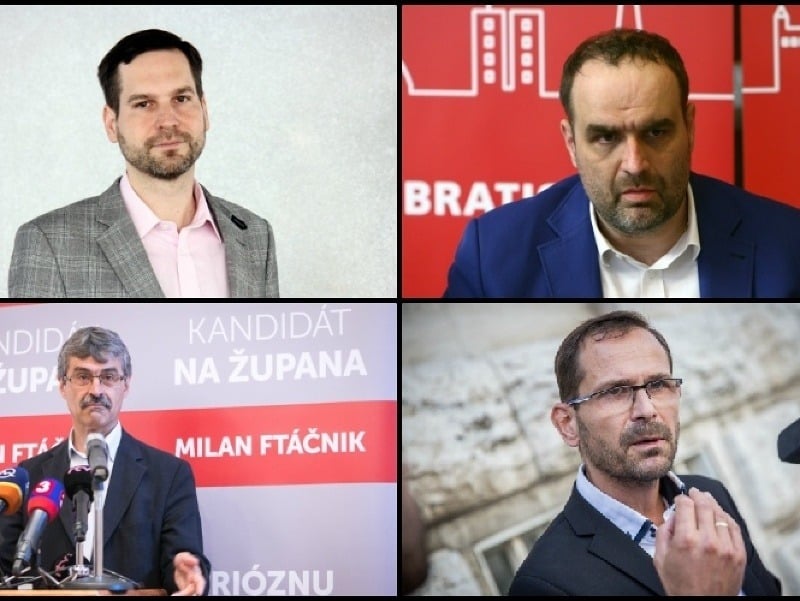 Bratislavskí kandidáti na župana.