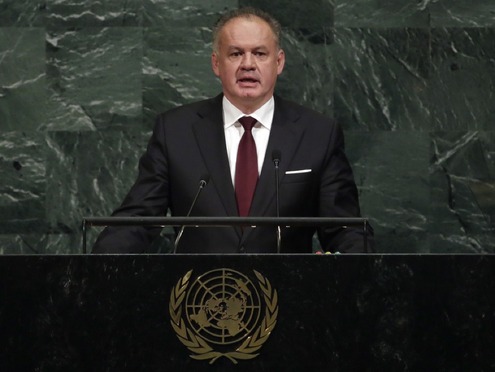 Andrej Kiska na Valnom zhromaždení OSN.