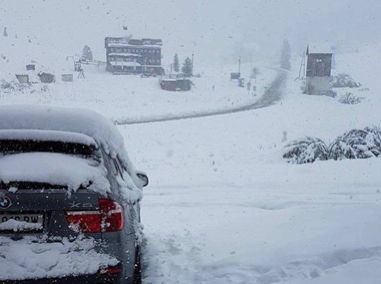 Na juhu Rakúska nasnežilo 30 centimetrov snehu