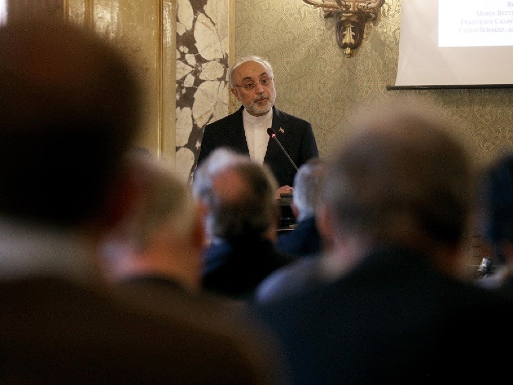 Šéf Iránskej organizácie pre atómovú energiu Alí Akbar Sálehí