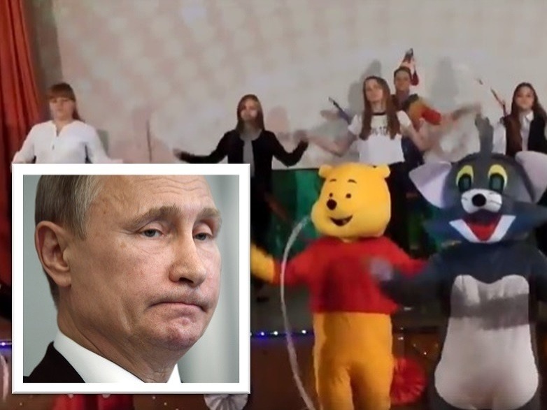 Deti oslavujú Putinove narodeniny po svojom