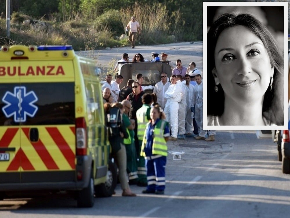 Daphne Caruanová Galiziová zahynula pri výbuchu auta.
