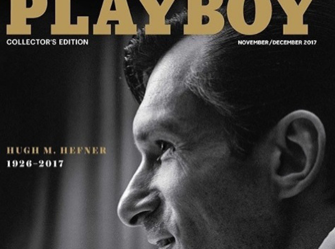 Na aktuálnej titulke magazínu Playboy je Hugh Hefner. 