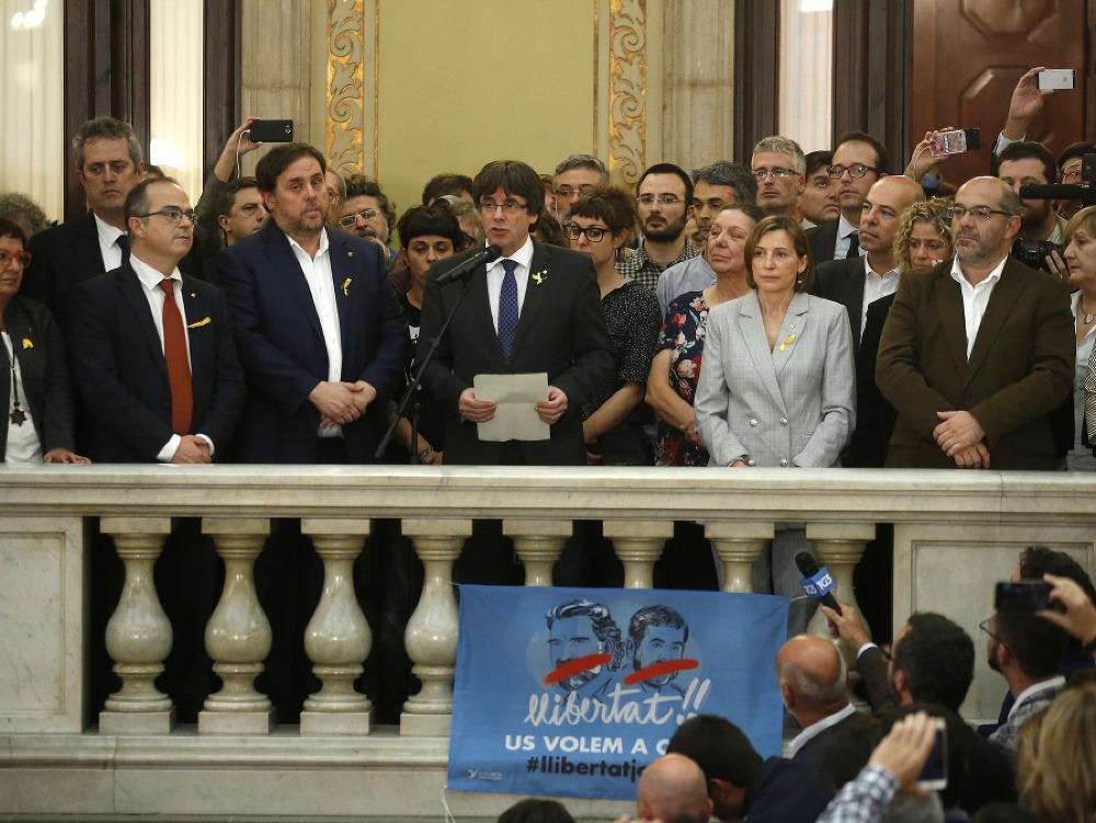 Vyhlásenie nezávislosti Katalánska