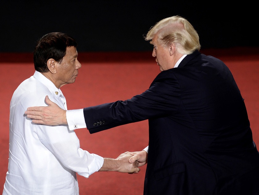 Donald Trump a Rodrigo Duterte