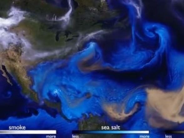 Unikátny pohľad na zemskú atmosféru s hurikánmi