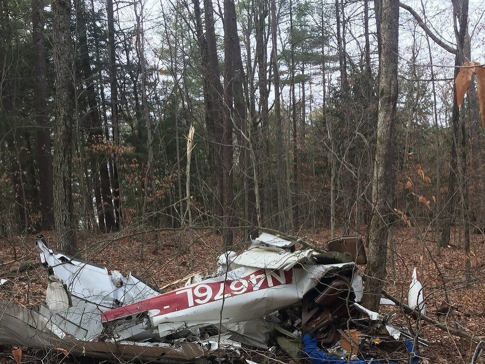 Spadnuté lietadlo