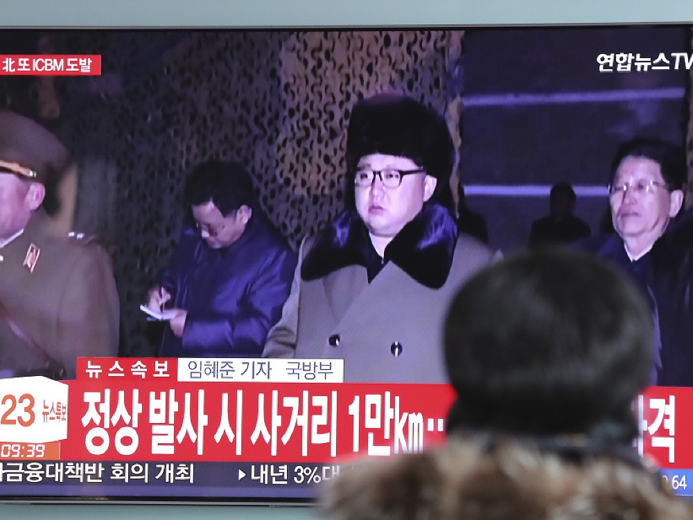 Oznamenie o spustení rakiet Severnej Kórey