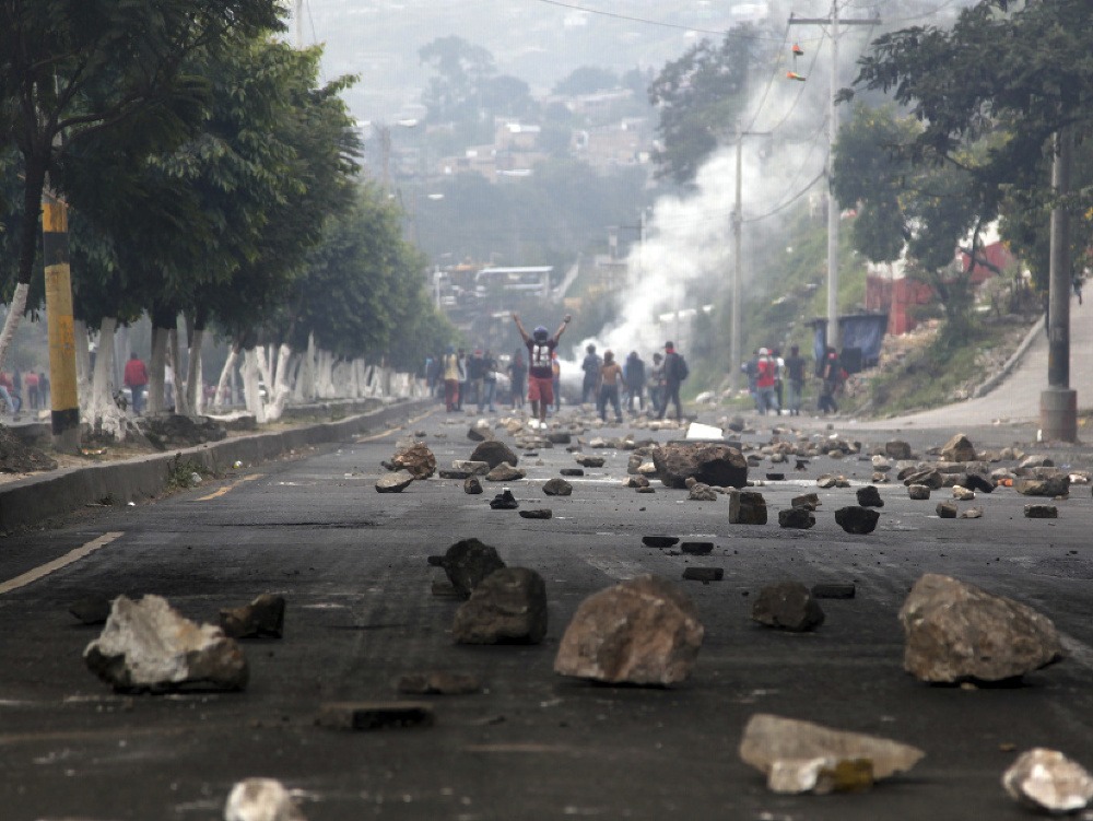 Nepokoje v Hondurase