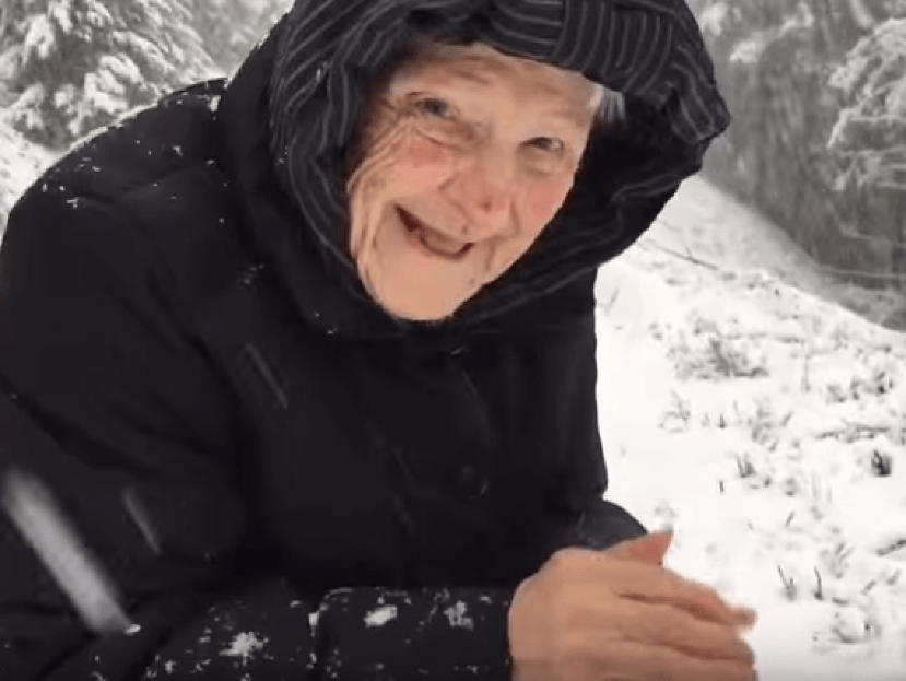 101 ročná babička