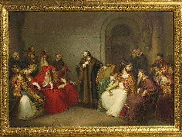 Ján Hus pred náboženskou radou