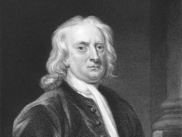 Isaac Newton je jeden z najslávnejších vedcov