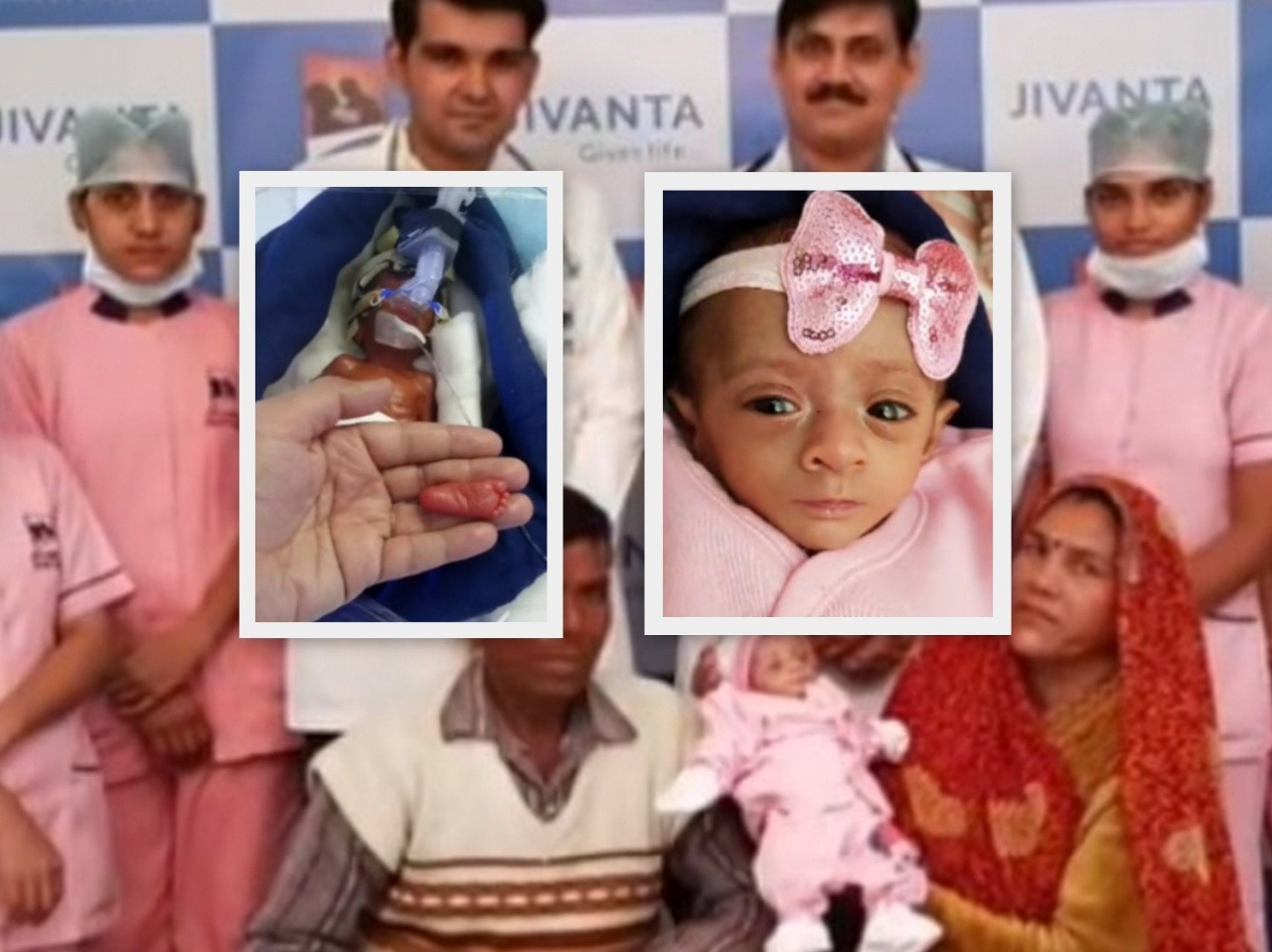 V Indii lekári zachránili najmenšie bábätko sveta