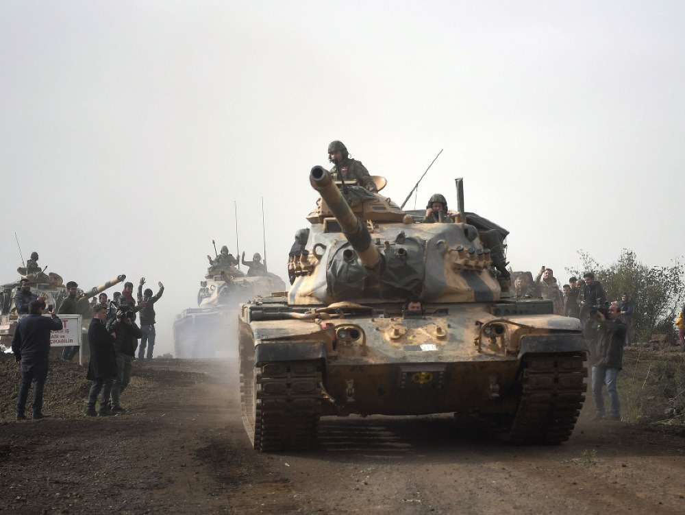 Turecké jednotky v Sýrii