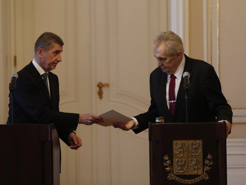 Miloš Zeman a Andrej Babiš