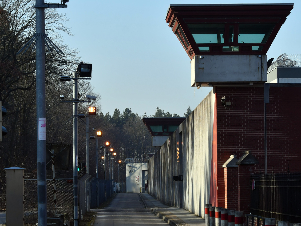 Na snímke priestory väznice Tegel 8. februára 2018 v Berlíne.