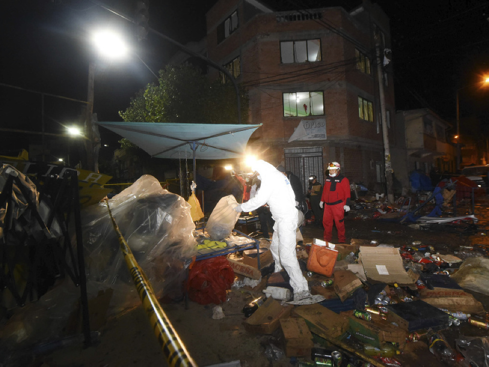 Výbuch na karnevale v Bolívii