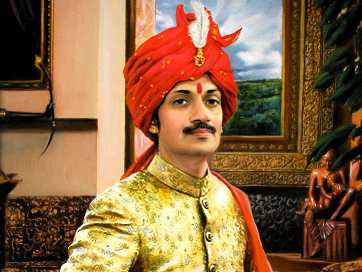 Indický princ Manvéndra Singh Góhil
