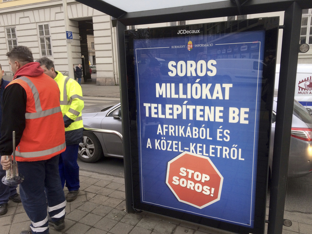 Kampaň Stop Sorosovi sa šíri po celom Maďarsku