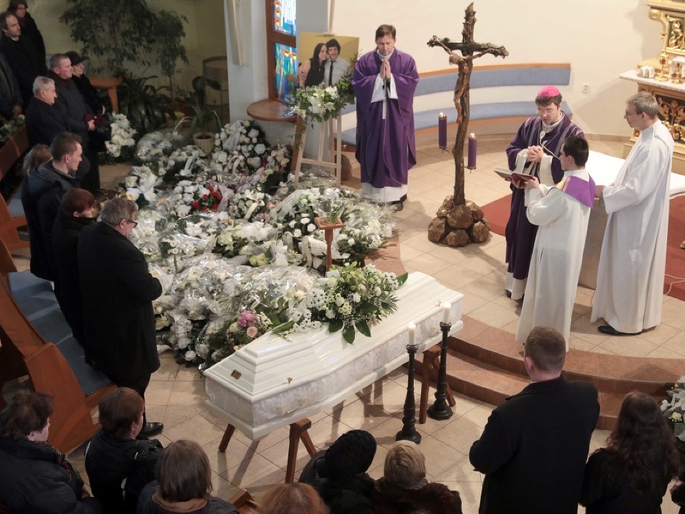 Pohreb Martinky Kušnírovej 