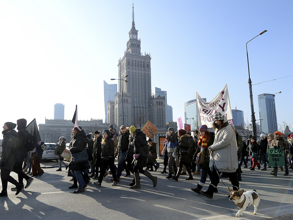 Pochod za práva žien vo Varšave