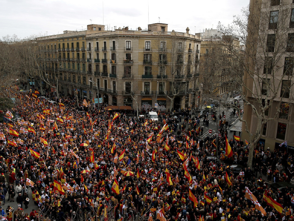 Pochod v Barcelone