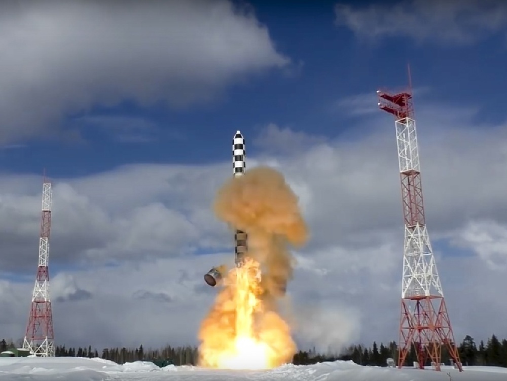 Moskva uskutočnila test novej medzikontinentálnej balistickej rakety